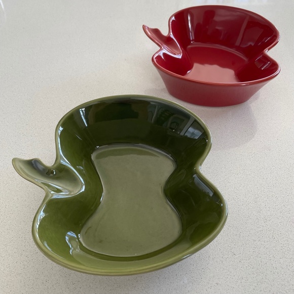 Stoneware - Apple Shape Dishes - Picture 5 of 6